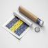 Golden Passage abstract canvas wall art by Anantkala