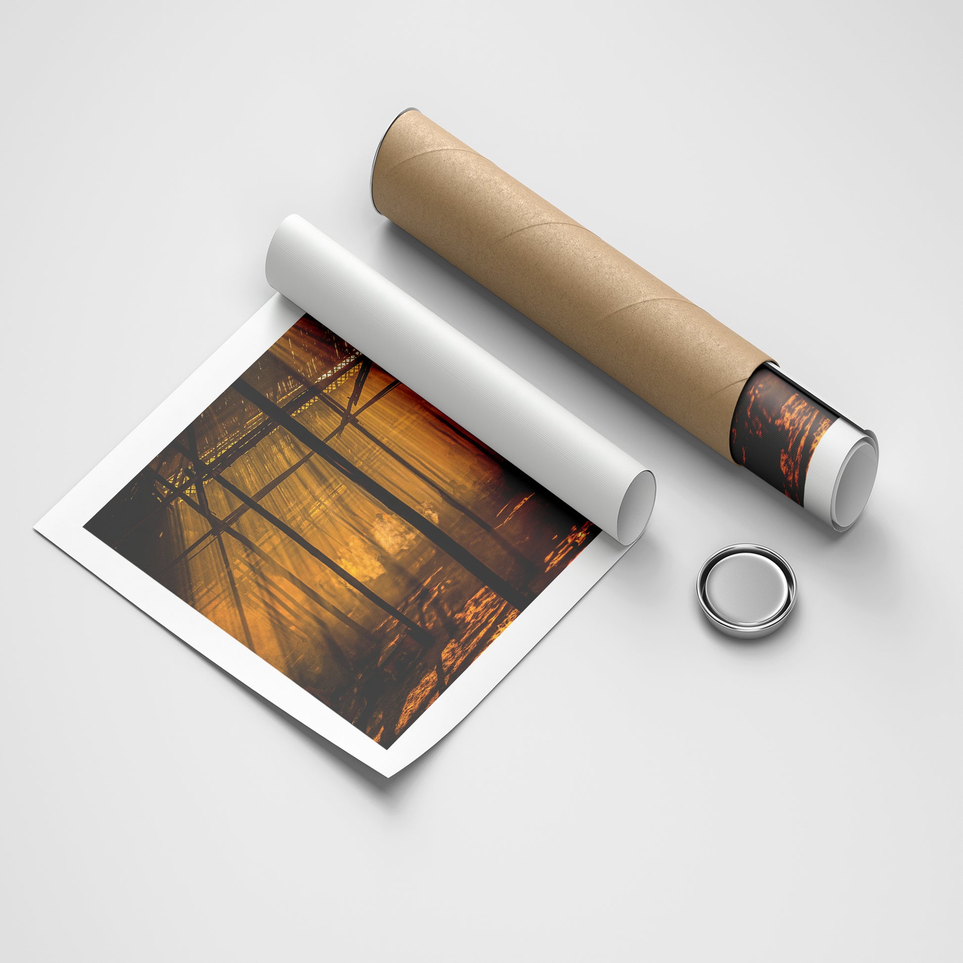 Golden Ritual photography canvas wall art by Anantkala