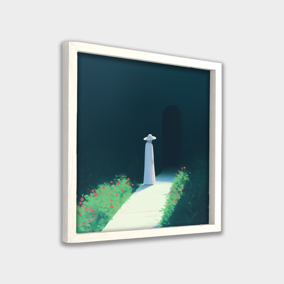 Silent Threshold illustration canvas wall art by Anantkala
