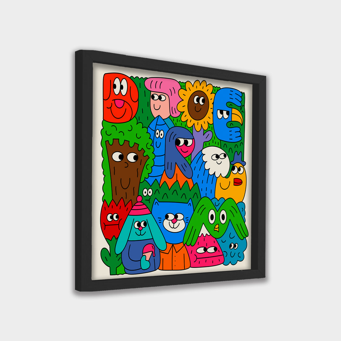 Together in color