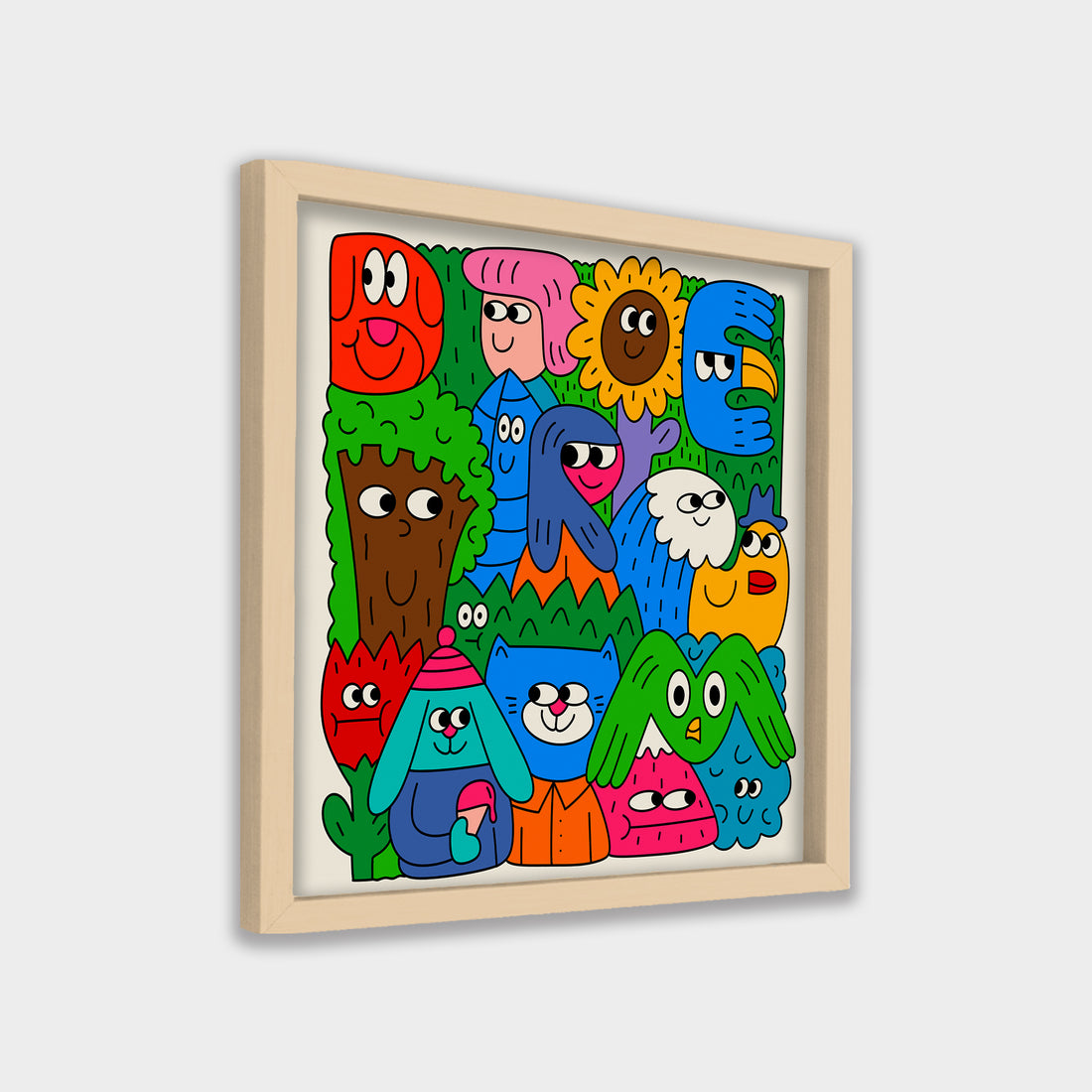 Together in color