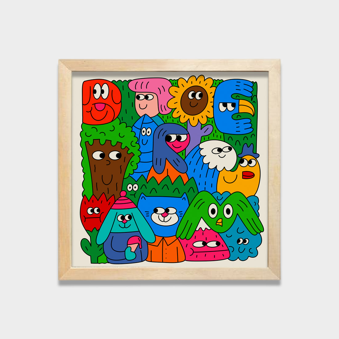 Together in color
