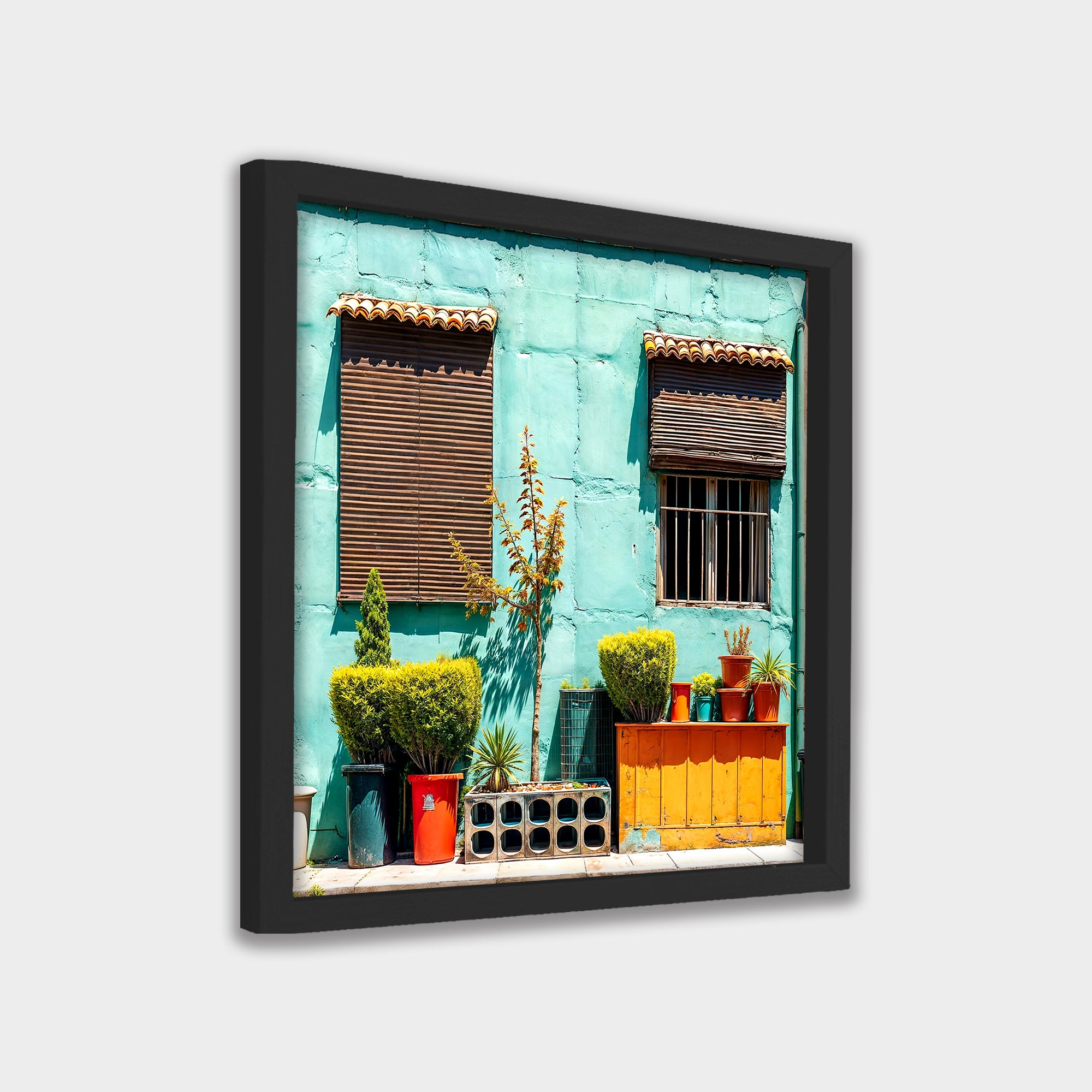 Urban Calm photography canvas wall art by Anantkala