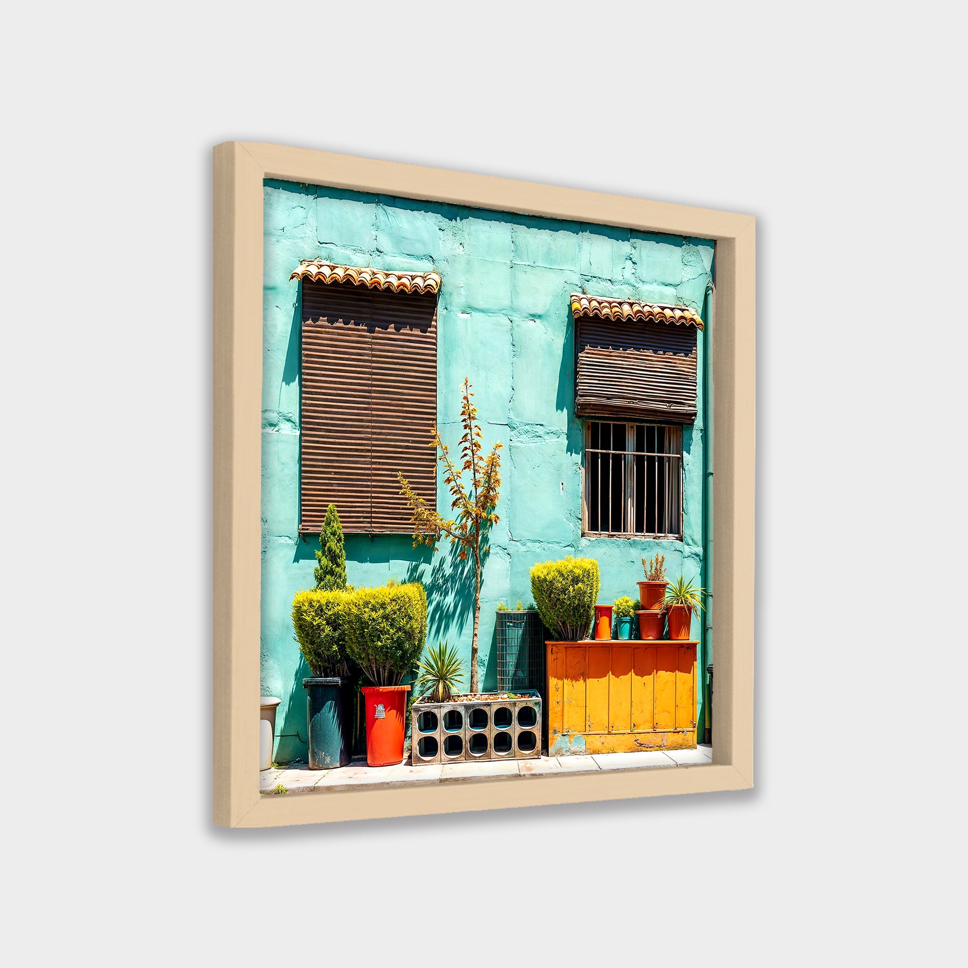 Urban Calm photography canvas wall art by Anantkala