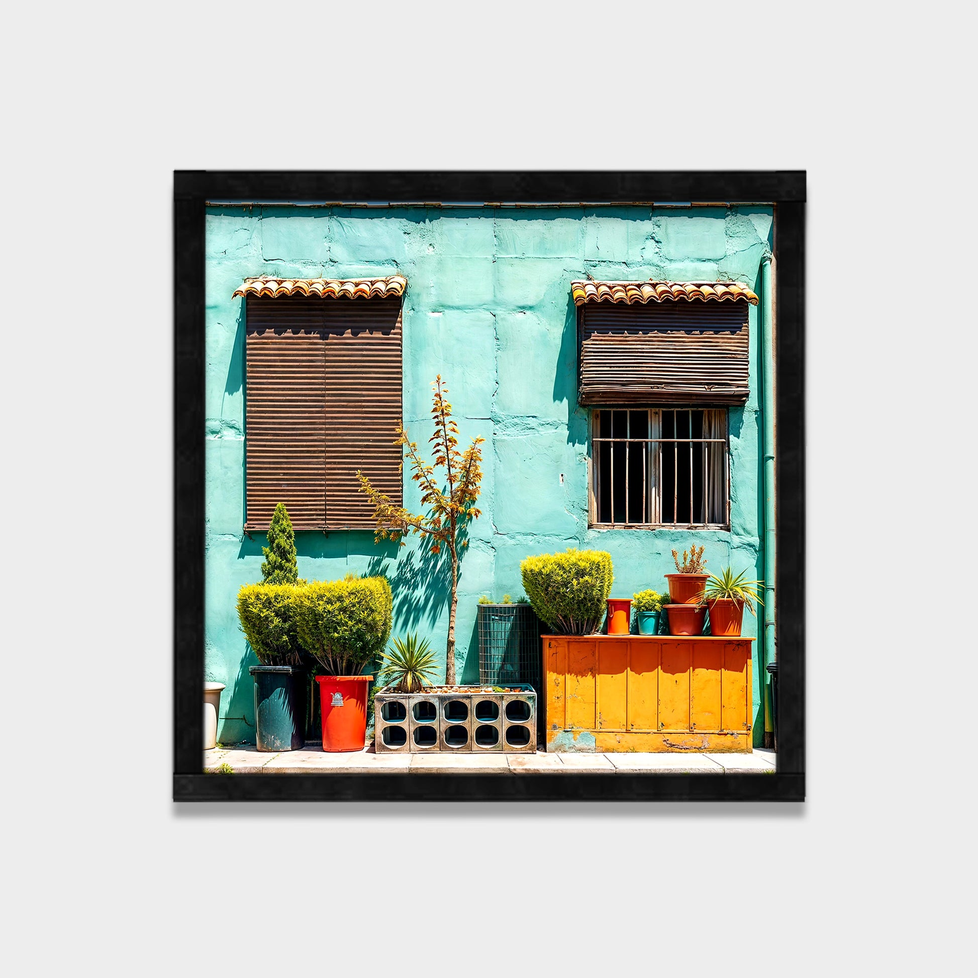Urban Calm photography canvas wall art by Anantkala