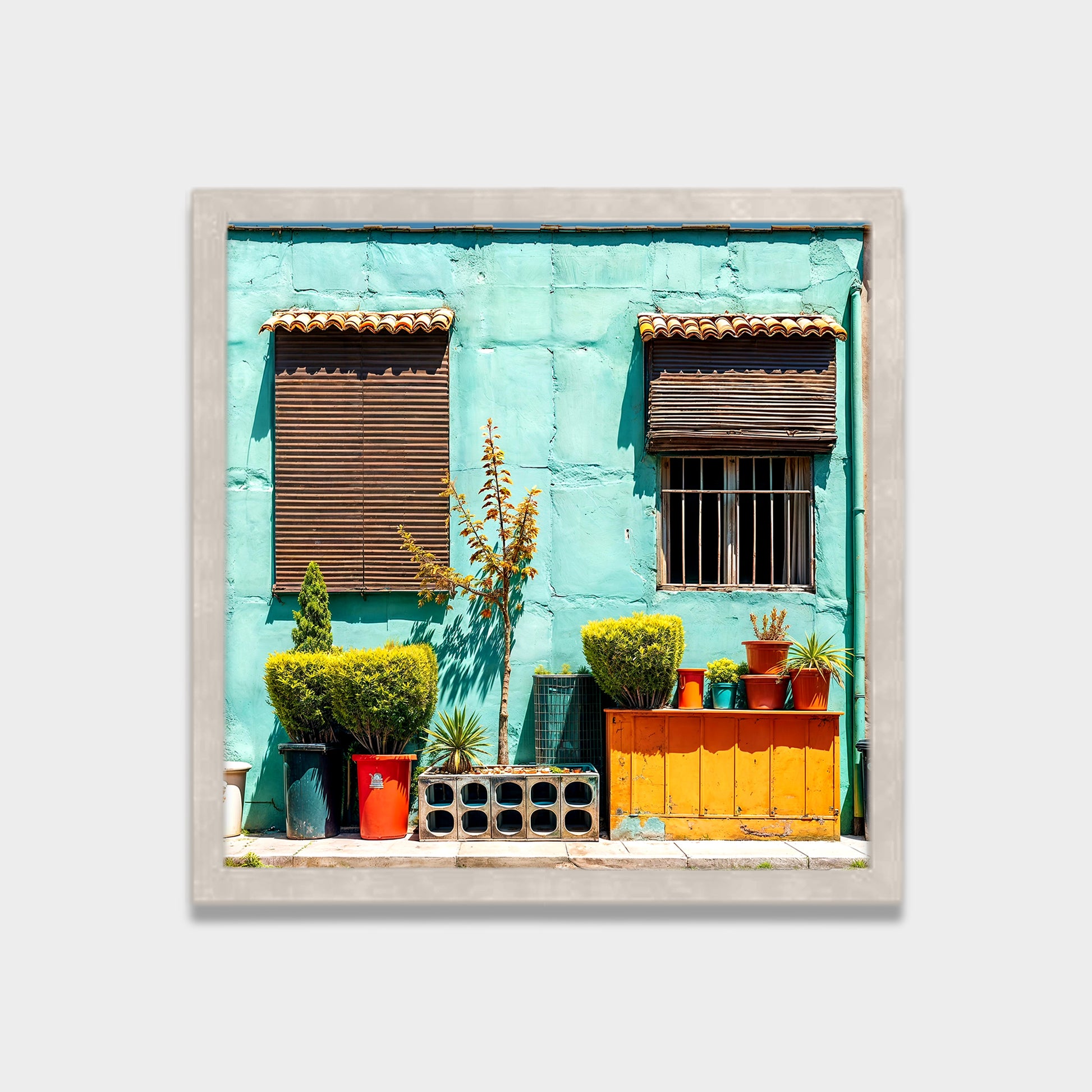 Urban Calm photography canvas wall art by Anantkala