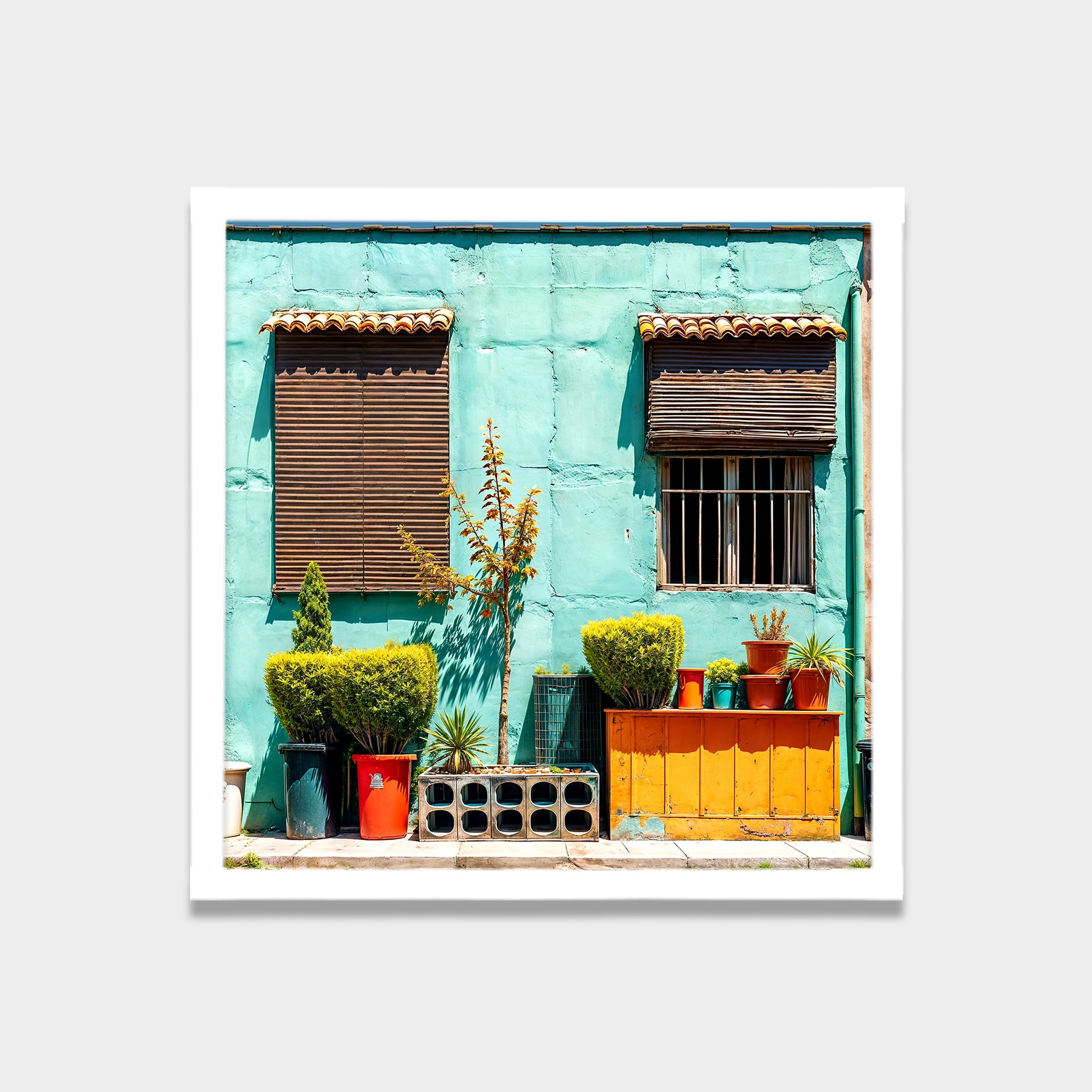 Urban Calm photography canvas wall art by Anantkala