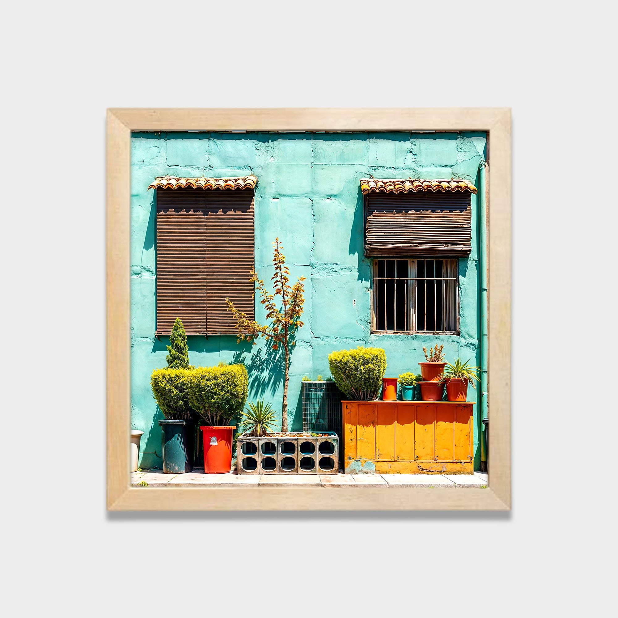 Urban Calm photography canvas wall art by Anantkala