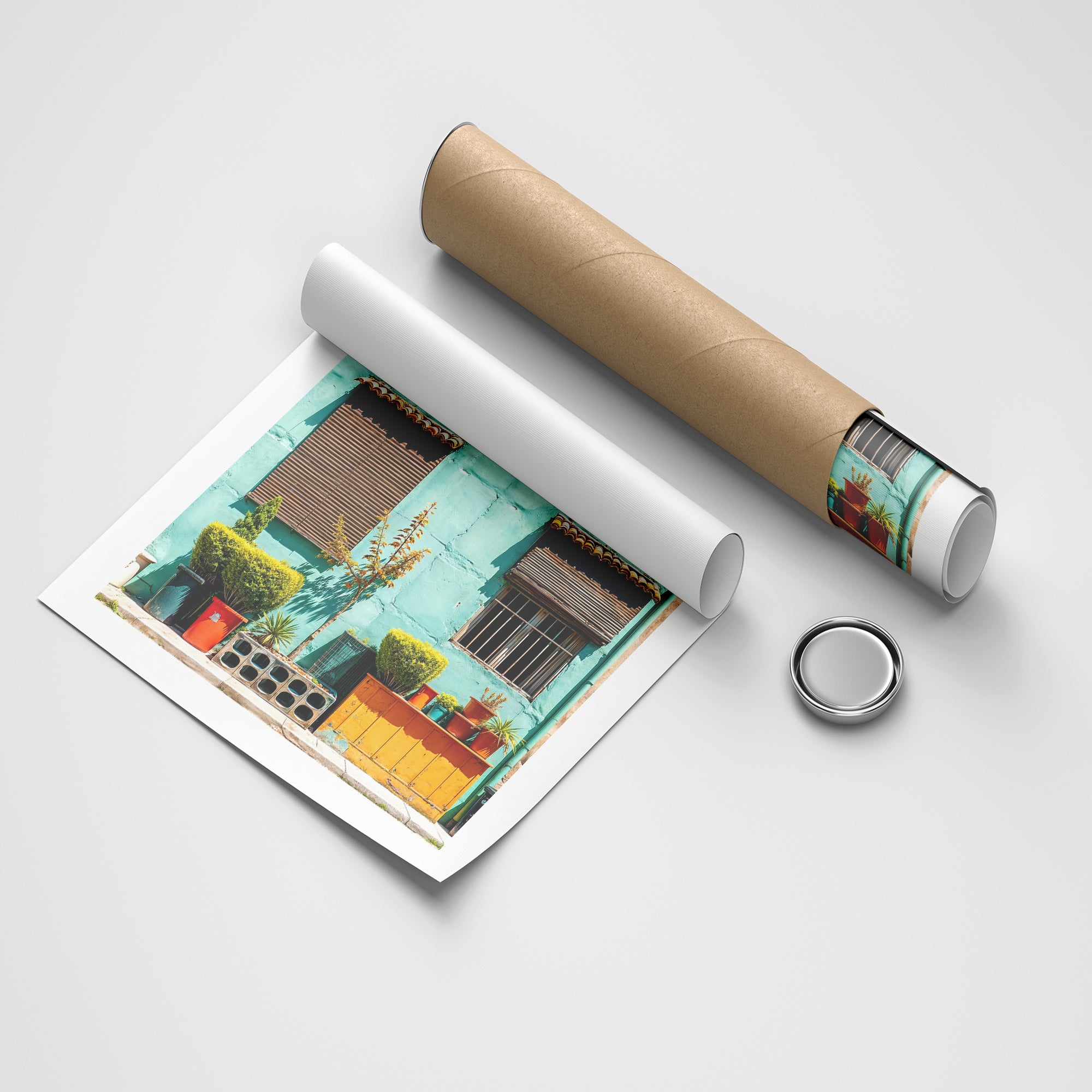 Urban Calm photography canvas wall art by Anantkala