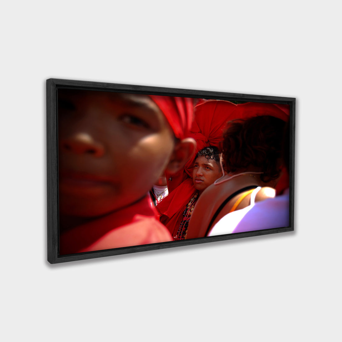 Crimson Faith photography canvas wall art by Anantkala
