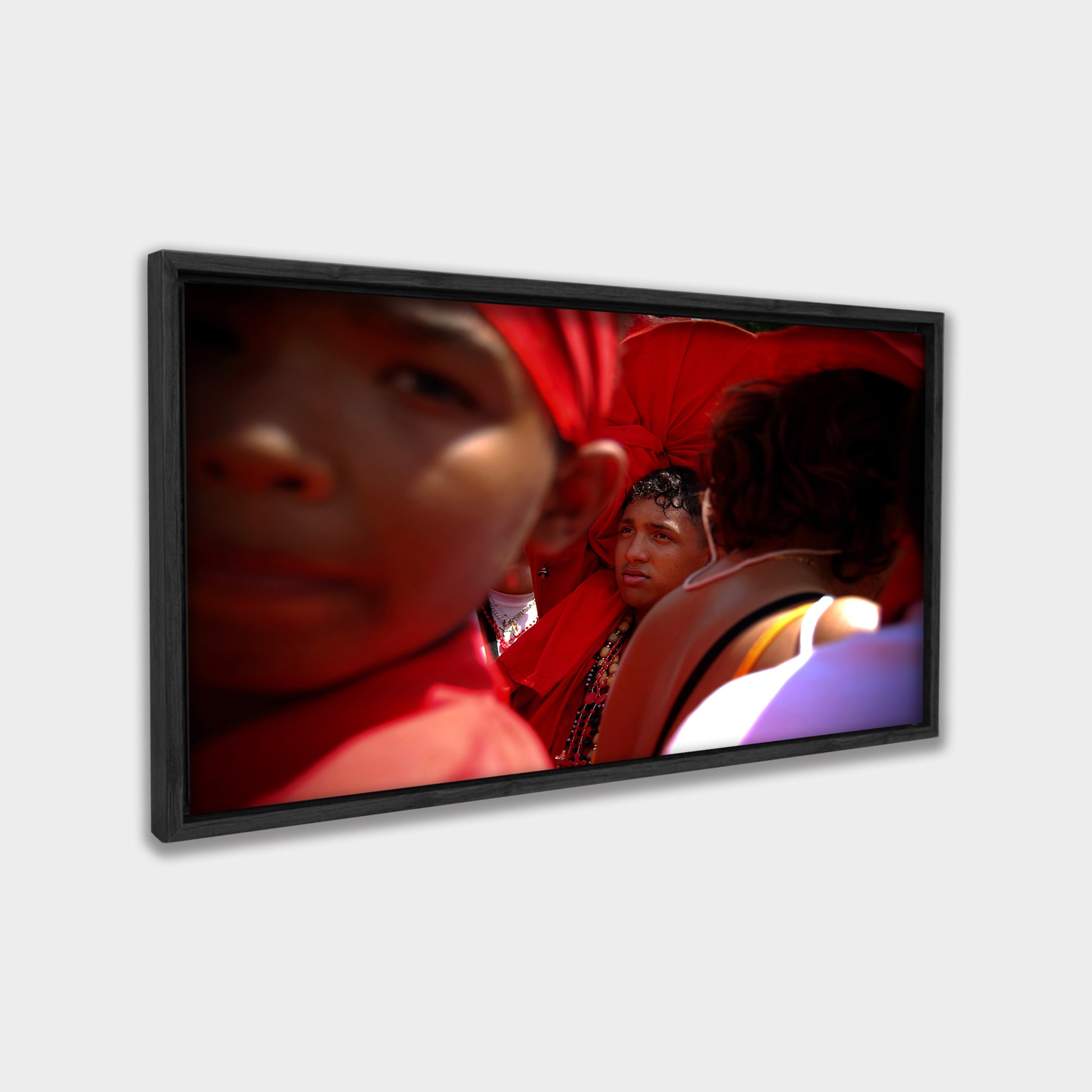 Crimson Faith photography canvas wall art by Anantkala