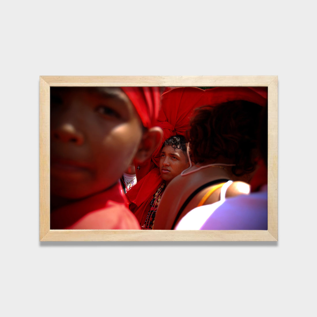 Crimson Faith photography canvas wall art by Anantkala