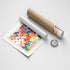 Chromatic Drift abstract canvas wall art by Anantkala