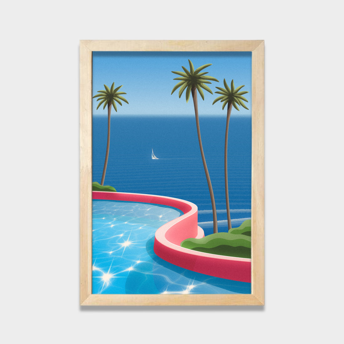 Endless Blue Escape