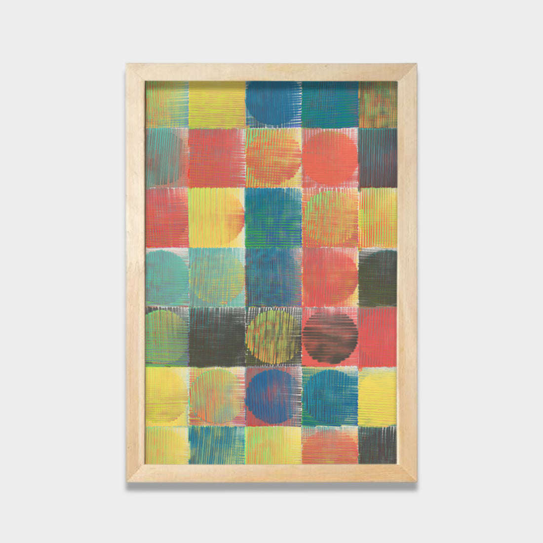 Color Held in Grids