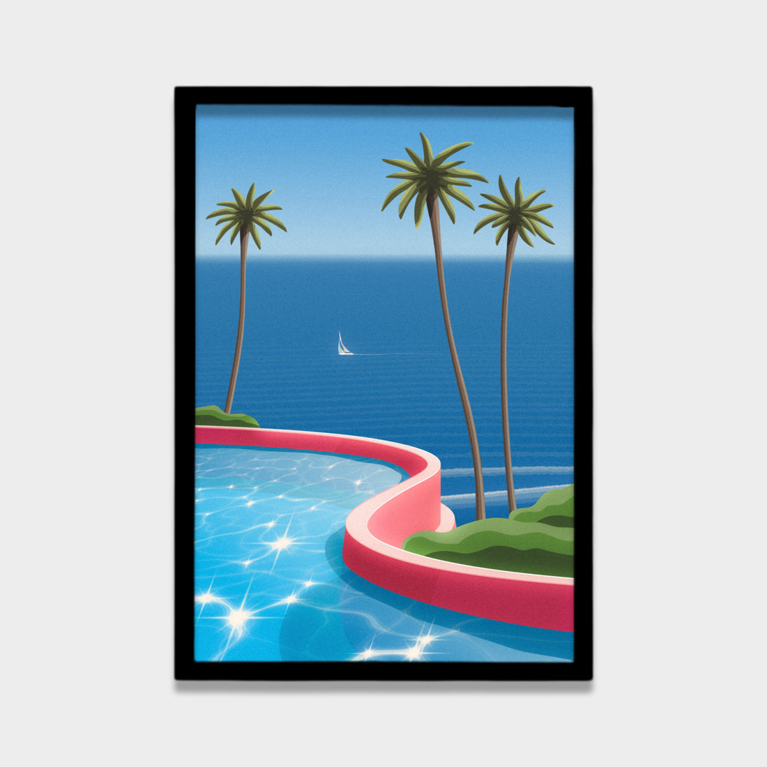 Endless Blue Escape