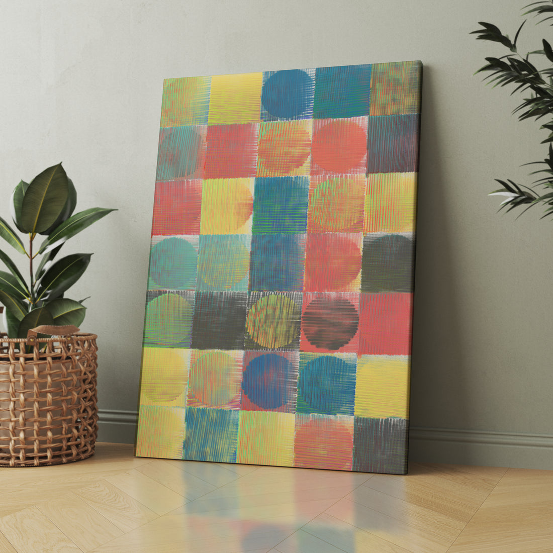 Color Held in Grids